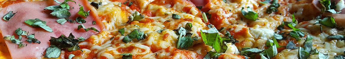 Eating Italian Pizza at Leo & Joe's New Jersey Pizza and Restaurant restaurant in Port Richey, FL.
